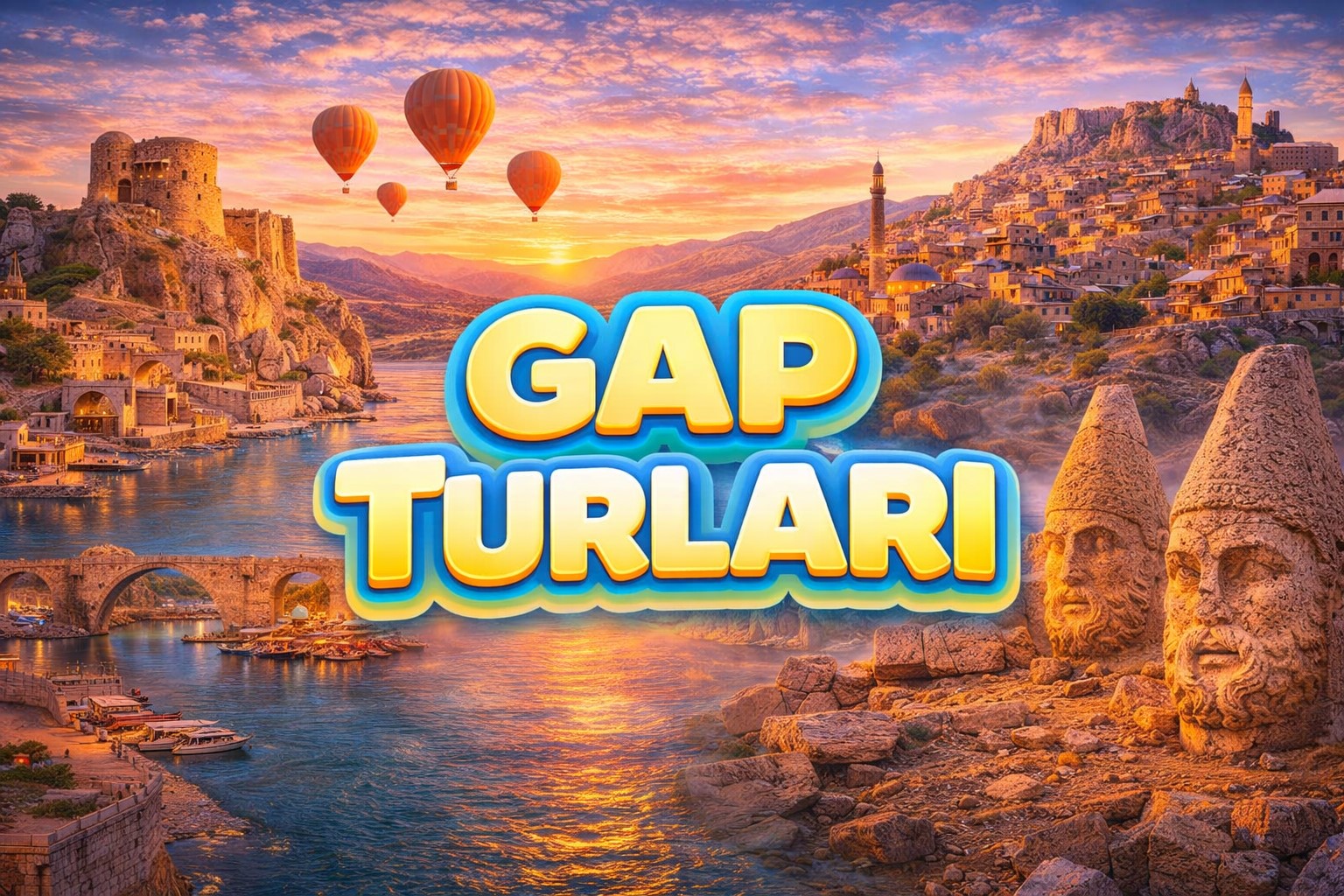 UÇAKLI VE OTOBÜSLÜ GAP TURLARI